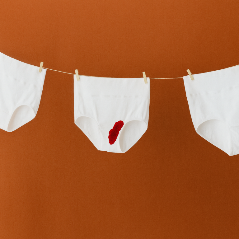 image culotte tache de sang